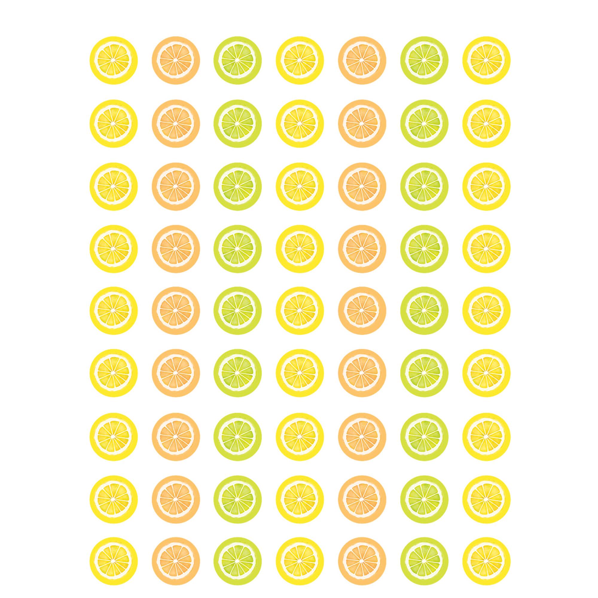 Teacher Created Resources Mini Lemon Zest Stickers, 12 Packs of 378
